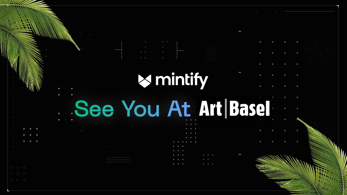 gm ☕️ Mintify is coming to Art Basel Miami 🎨

we're shipping out <a href="/lostforwordsiam/">jake.hl / lostforwords</a> and @r22btc out there next week— DM them to 🔗 up.