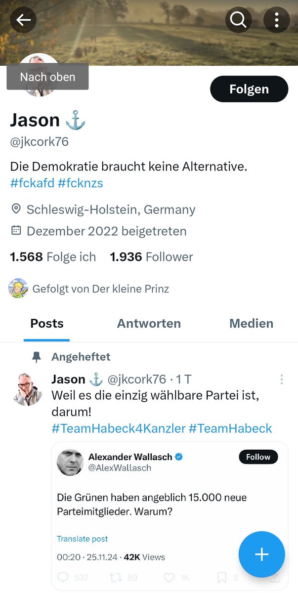 inanichen's tweet photo. @jkcork76 ich gehe an die Öffentlichkeit um der Welt etwas zu geben und beschränke die Geschichte dann aus Feigheit oder der Sucht nach Followern. https://t.co/RW8aFRo1Yu