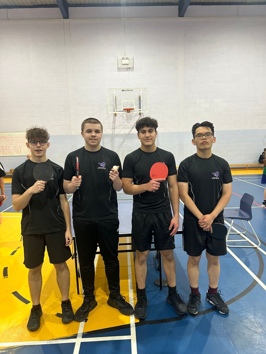 AcademyStNics's tweet image. Year 11 table tennis team showed some fantastic skills tonight with some very close games in the LSSP tournament. Well done boys! #LSSP #tabletennis #skills 🏓🏓🏓🏓