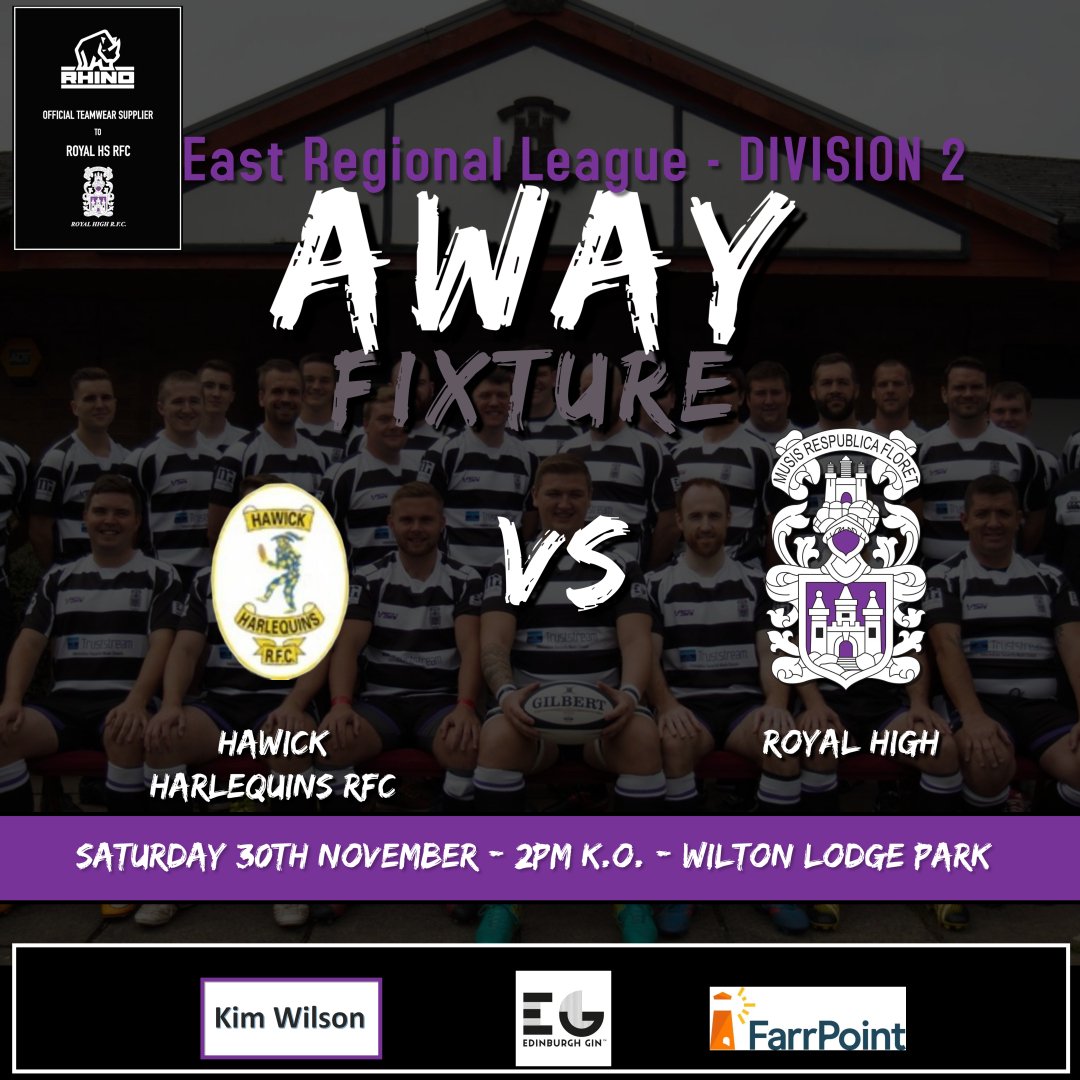 We're back!

After a long break and the weather last week, we are back in league action. 2nd attempt to get down the road to face Hawick Harlequins RFC.