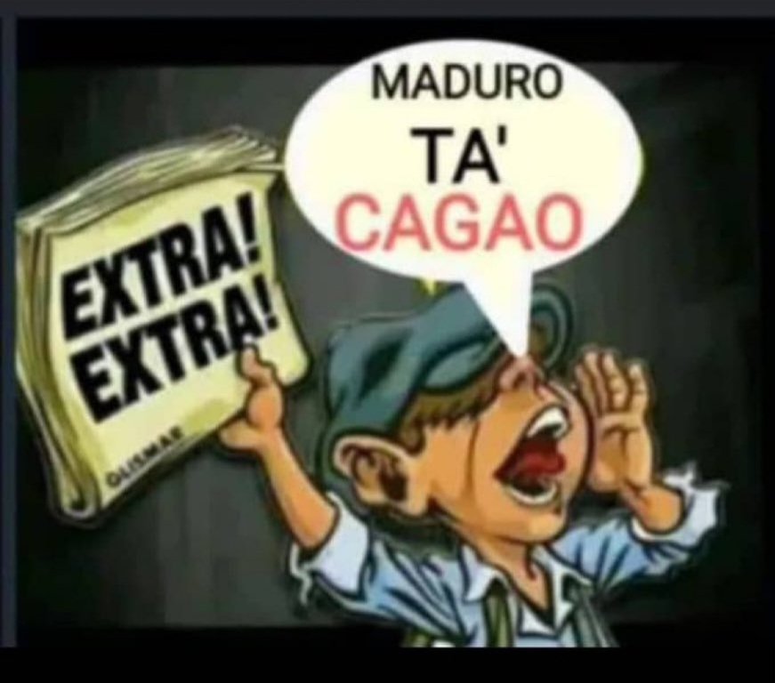 Mechitascasmont's tweet photo. @hackervnzl @POTUS47
🇻🇪🇻🇪 Llegó la hora de #Cobrar 🇻🇪🇻🇪
@EdmundoGU @MariaCorinaYA
@NicolasMaduro y sus #40Ladrones se quedaron solos, ahora
🏃➡️🏃➡️🏃➡️ #Corran 🏃➡️🏃➡️🏃➡️
@dcabello_r @Drodriven2 @jorgepsuv @TarekWiliamSaab @jaarreaza_ @vladimirpadrino @TareckPSUV @FreeAlexSaabOrg https://t.co/Ey03DSzkJL