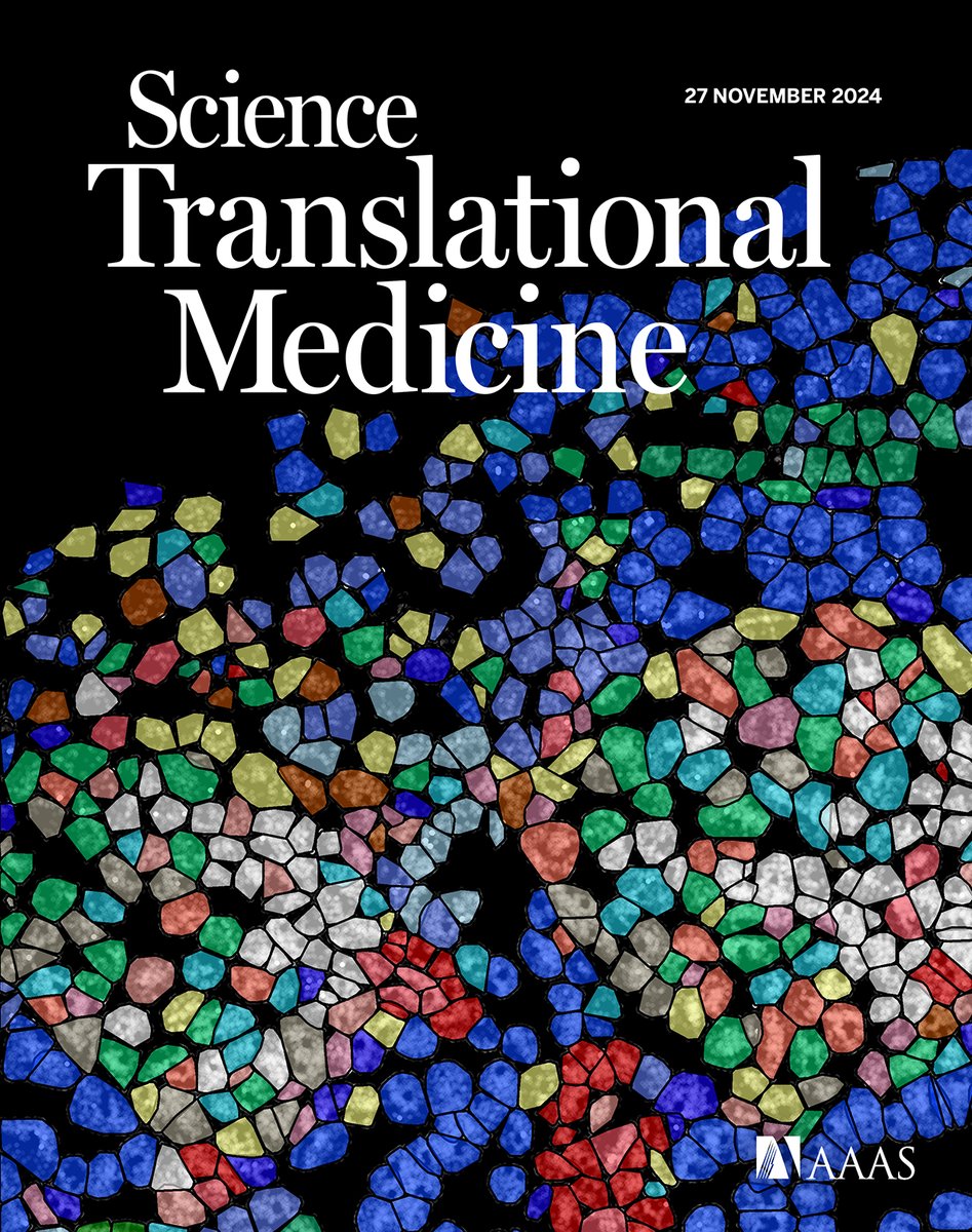 Science Translational Medicine (@sciencetm) on Twitter photo This week's new issue of #ScienceTranslationalMedicine has arrived!
A high-capacity microneedle patch lays the road to efficient and painless drug delivery, a human study unveils differences in brain aging between men and women, and more. 
bit.ly/3B0taut This week's new issue of #ScienceTranslationalMedicine has arrived!
A high-capacity microneedle patch lays the road to efficient and painless drug delivery, a human study unveils differences in brain aging between men and women, and more. 
bit.ly/3B0taut