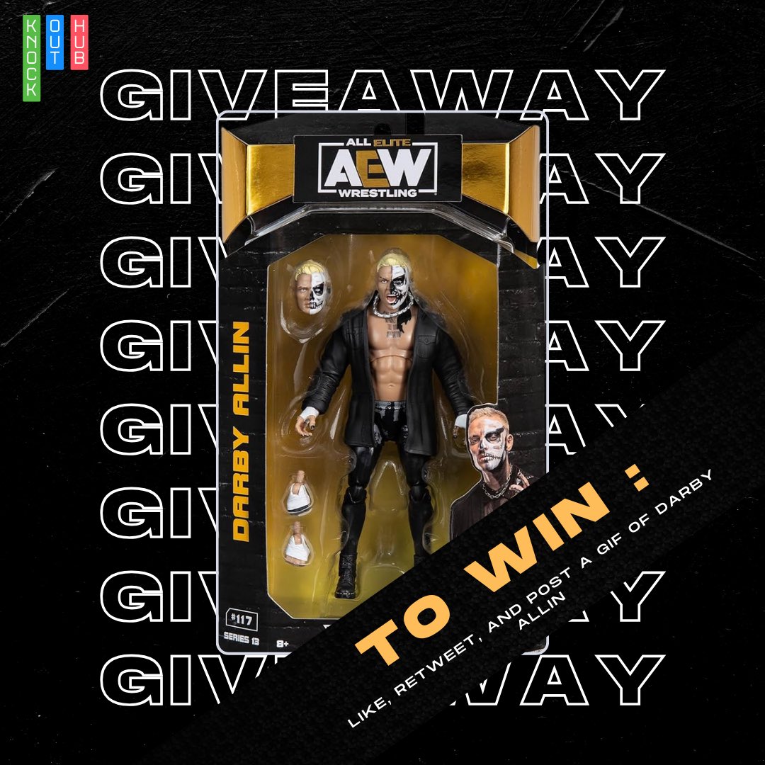 Thanksgiving Figure Giveaway! 

-Must be following to win
-Will choose a winner within 48 hours

#AEWDynamite #Thanksgiving #Giveaway  <a href="/DarbyAllin/">DARBY ALLIN</a>