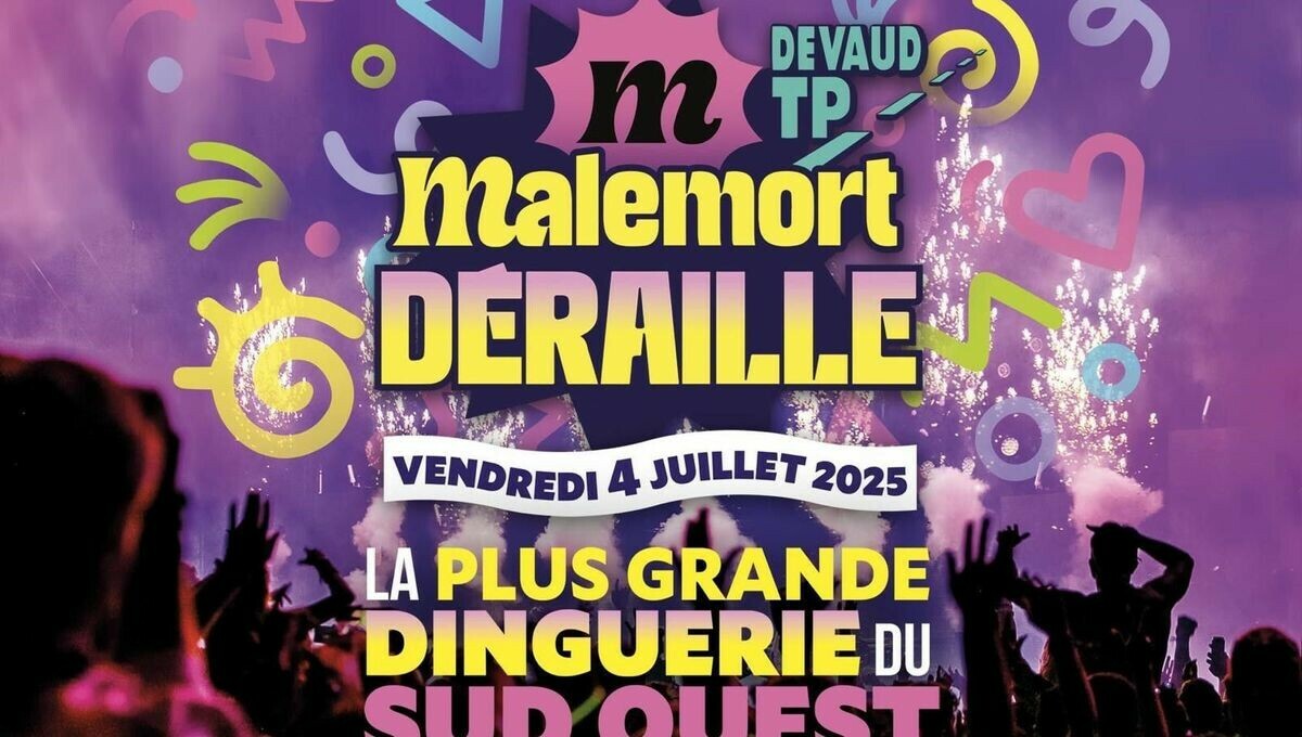 Corrèze : le Festi'Malemort dévoile sa programmation et promet "la plus grande dinguerie du Sud-Ouest"
➡️ l.francebleu.fr/RPNa