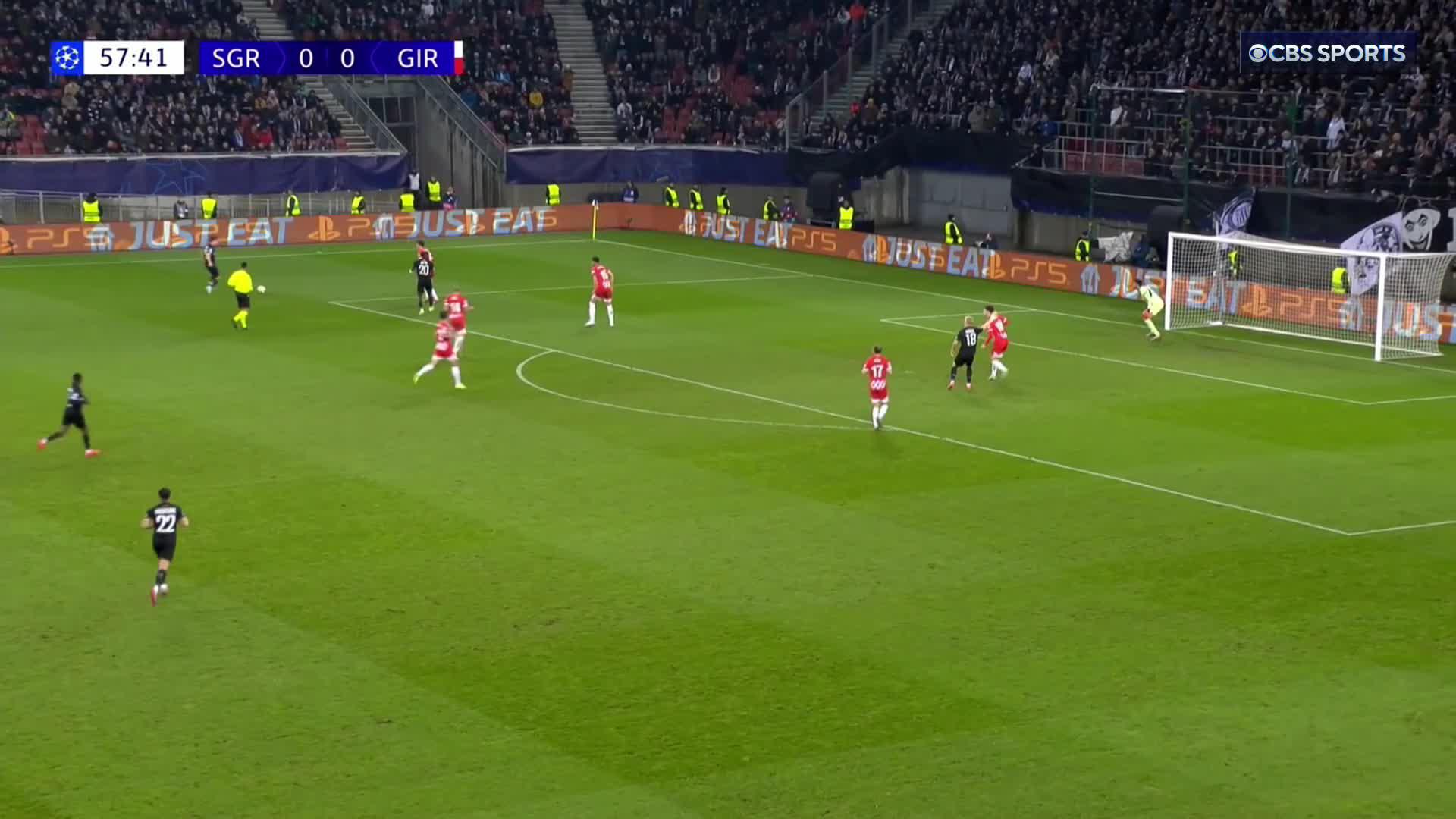 Quick reactions from Mika Biereth to break the deadlock for SK Sturm Graz ⚡️