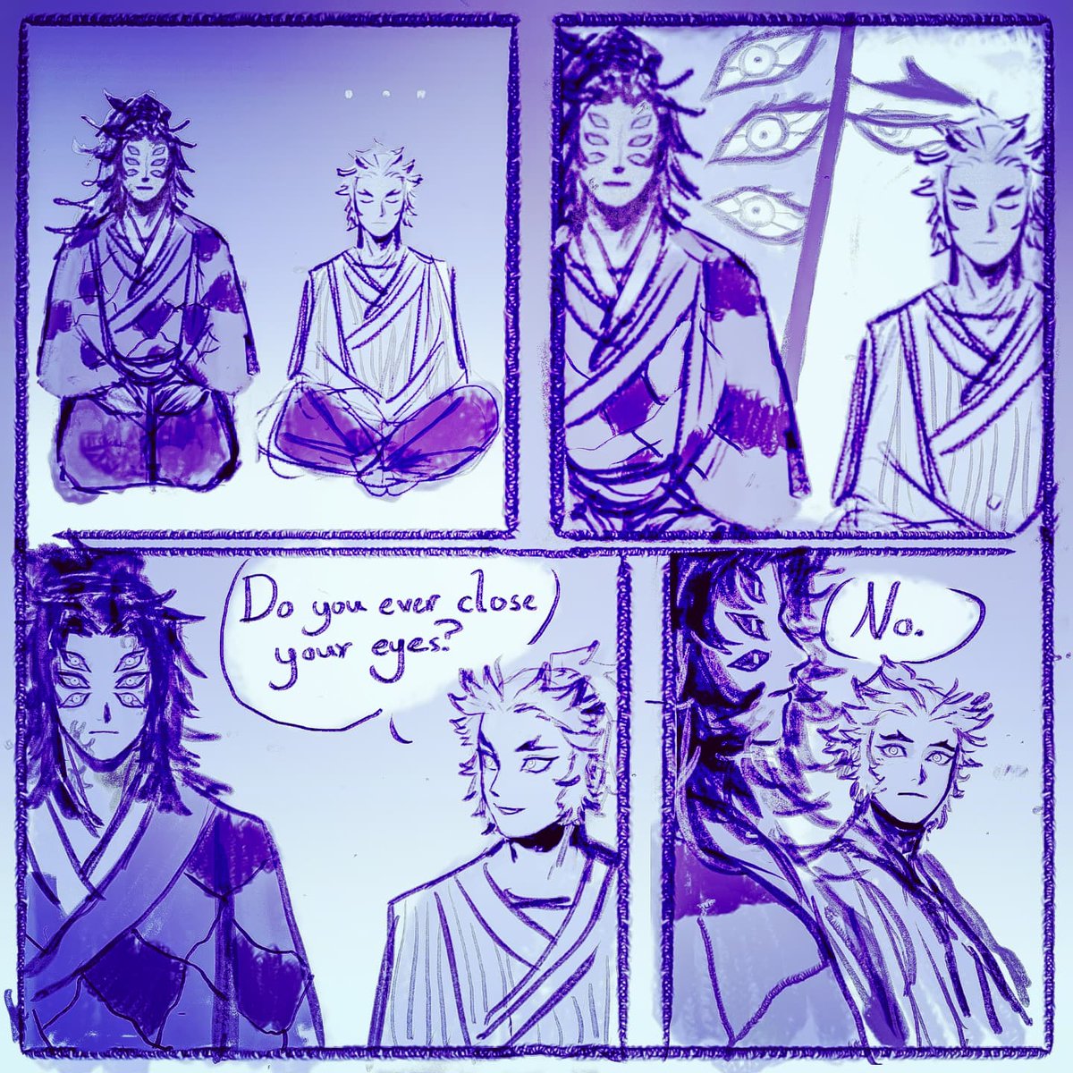 shkehte's tweet photo. The comic that did numbers on my other social 🌙 🔥 #kny #kimetsunoyaiba https://t.co/ALEMjannsa