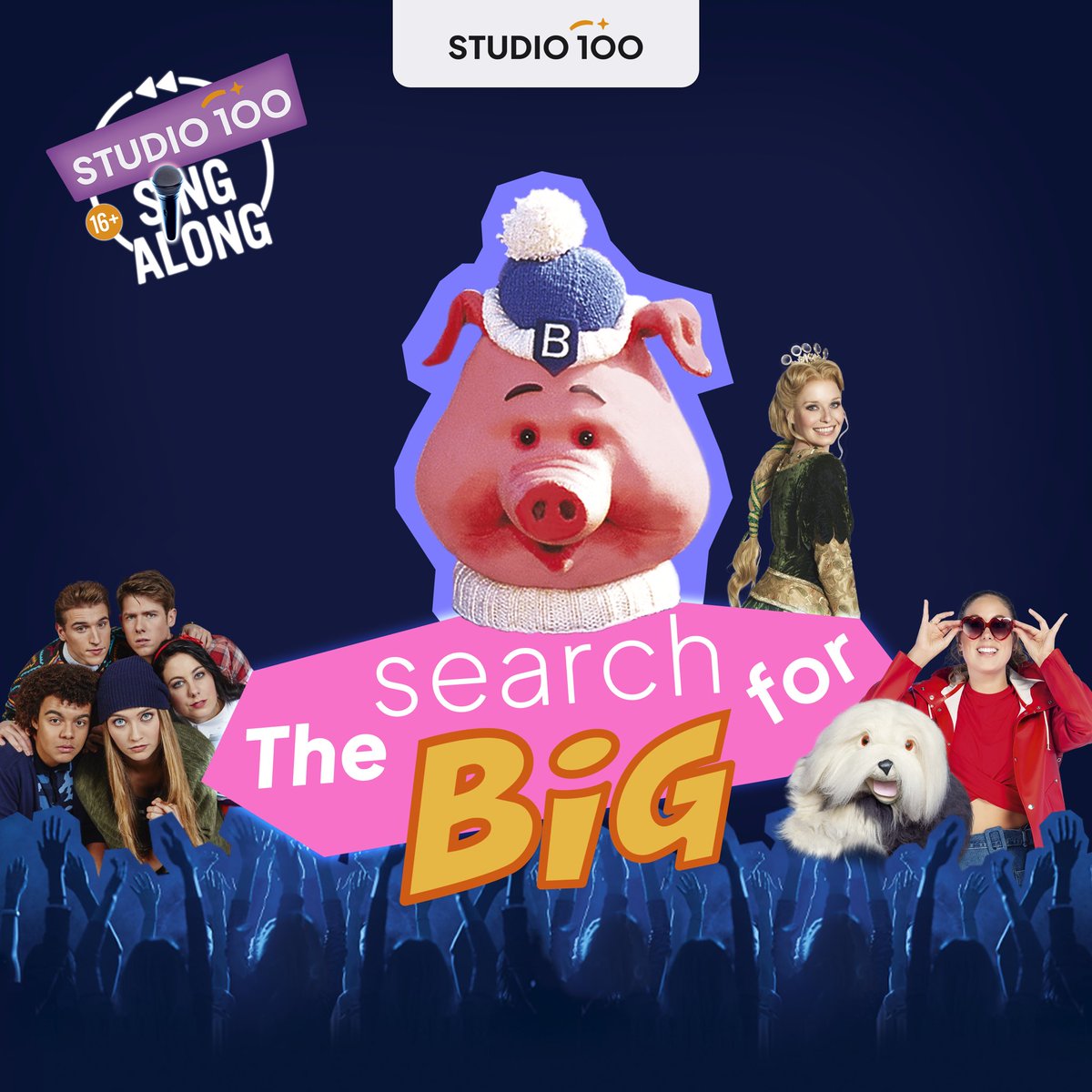 Aflevering 2 van de podcast ‘The search for Big’ staat nu online! Luister nu: studio100.ffm.to/thesearchforbi…