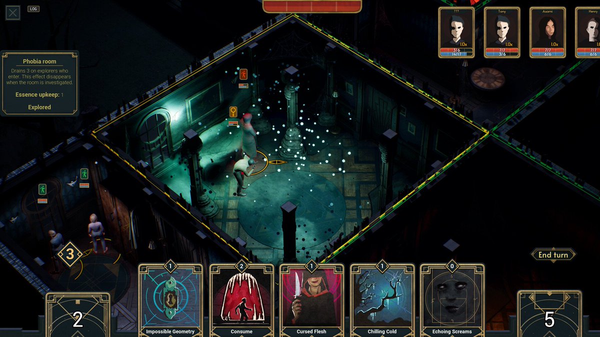 #TurnBasedThursday - Turn-Based Game Showcases (@turnbasedthurs) on Twitter photo This week's #TurnBasedThursday host is a Belgian game studio making a haunted mansion builder that lures in and torments unsuspecting humans ahaHAHAHA!
Ahem. Excuse me. So. Follow <a href="/Mantis_GamesBE/">Mantis Games - Deck of Haunts 🏚️</a> and come in to tomorrow's thread… don't worry, there's nothing to be afraid of. 😈 This week's #TurnBasedThursday host is a Belgian game studio making a haunted mansion builder that lures in and torments unsuspecting humans ahaHAHAHA!
Ahem. Excuse me. So. Follow <a href="/Mantis_GamesBE/">Mantis Games - Deck of Haunts 🏚️</a> and come in to tomorrow's thread… don't worry, there's nothing to be afraid of. 😈
