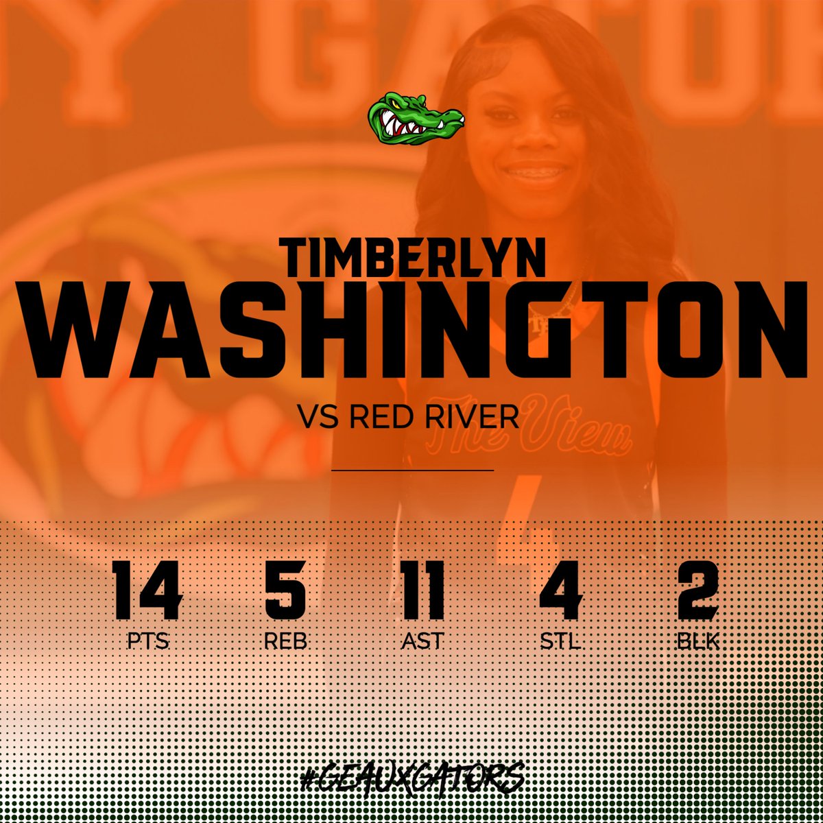 Player Spotlight from last night's win against Red River! 🏀🐊

#GeauxGators