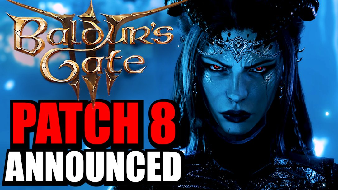 Enzevil's tweet image. Patch 8 for Baldur&apos;s Gate 3 has just been announced! It will include 12 new playable subclasses, cross-play, and photo mode! This will also be the last major patch of BG3. What an incredible update.

Check out the video here: youtu.be/NTLTJ1YhkTg

#BaldursGate3 #BG3