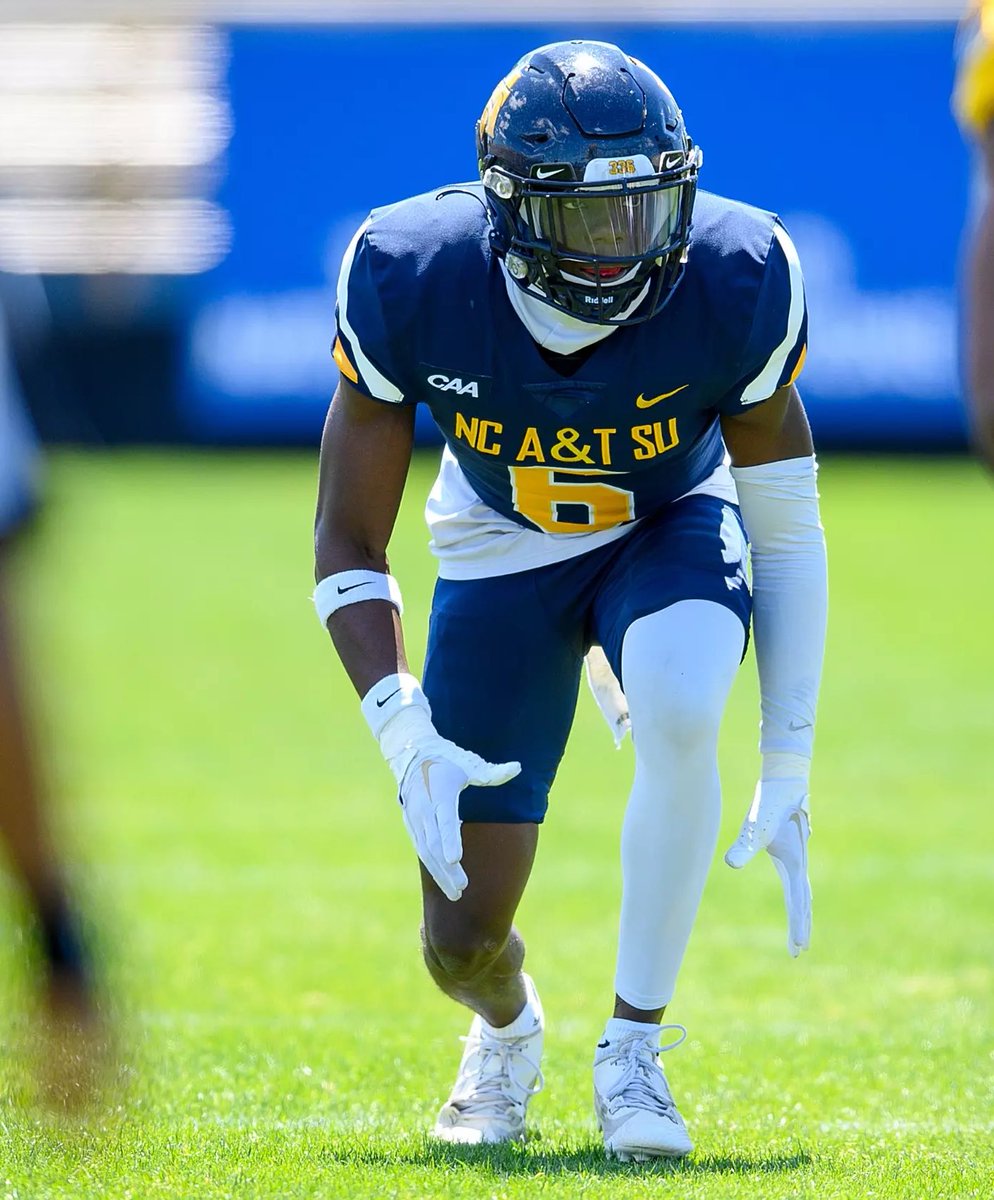 Blessed to receive a PWO offer from North Carolina A&amp;T! <a href="/CoachVBrown59/">CoachBrown59</a> <a href="/coachpoole88/">Coach Nate Poole</a> <a href="/CoachZidenberg/">Josh Zidenberg, JZ</a> <a href="/FBCoachBankins/">Coach$$nDaBank</a> <a href="/coachkeithhenry/">Keith Henry</a> <a href="/alex_purviance/">Alex Purviance</a> <a href="/alblunt/">CoachBlunt71</a> #Aggies