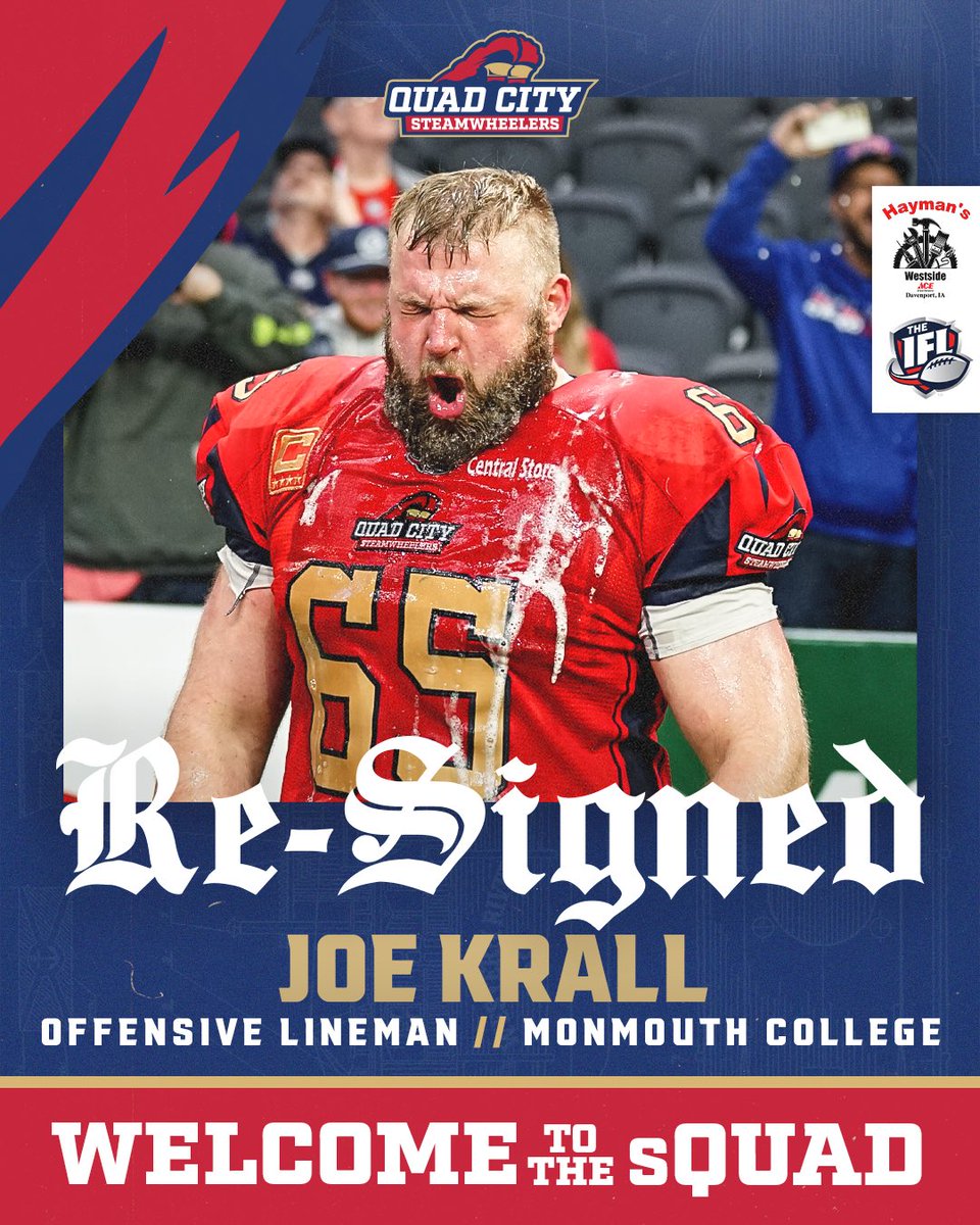 Stone Kold signs with the sQUAD

Welcome, <a href="/PKrall65/">Joe Krall</a> 

#sQUADCITY | #EarnYourStacks 

Presented by Hayman’s Ace Hardware
