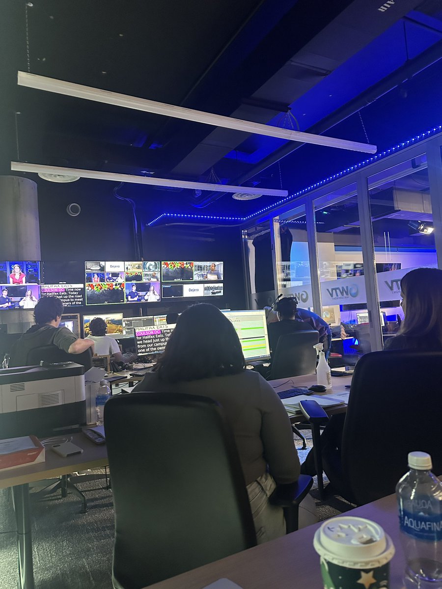 We are in full rehearsal mode!!! For our WTV show tomorrow. @novascotiacommunitycollege @nsccivany 
•
•
#WTV #journalism #journalist #WeAreTheMedia #TVSHOW
