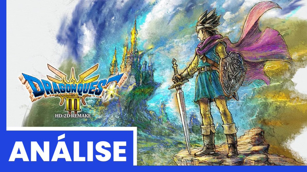 AlehBGamer's tweet photo. Análise de Dragon Quest III: HD-2D Remake! 
Será que o remake vale a pena? 
Descubra no meu review!

Assistir: https://t.co/TsHp0cCymj

Thanks @SquareEnix for the game

#DragonQuestIII #DragonQuest #DQ3 https://t.co/nGYrfngLO8