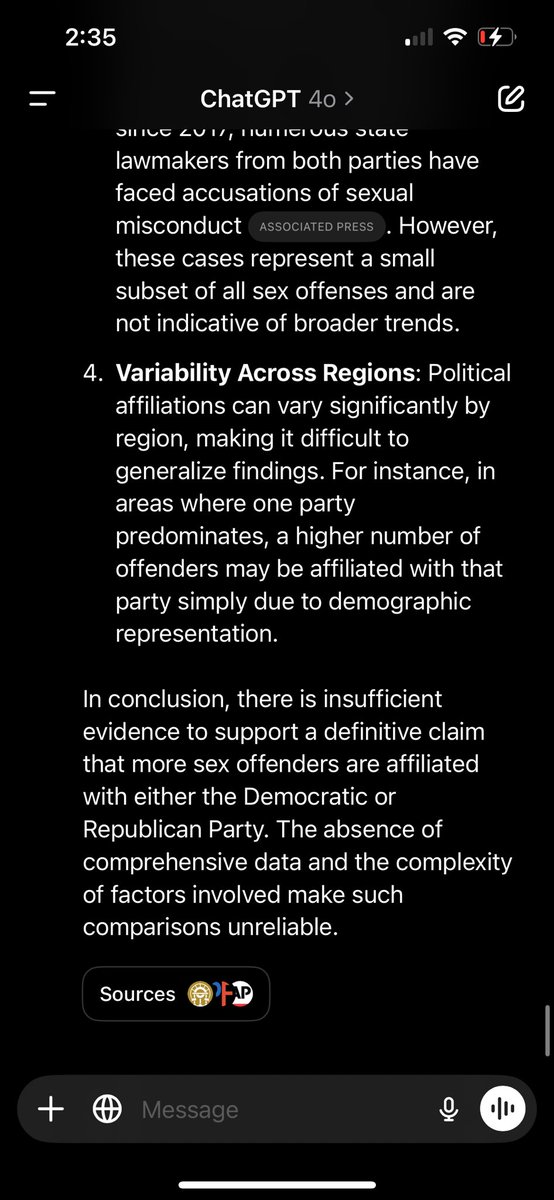 JustToGetARep's tweet photo. @elonmusk Other than the number of Democrat sex offenders no conclusively being higher than republicans… https://t.co/y6aaZ5PpIh