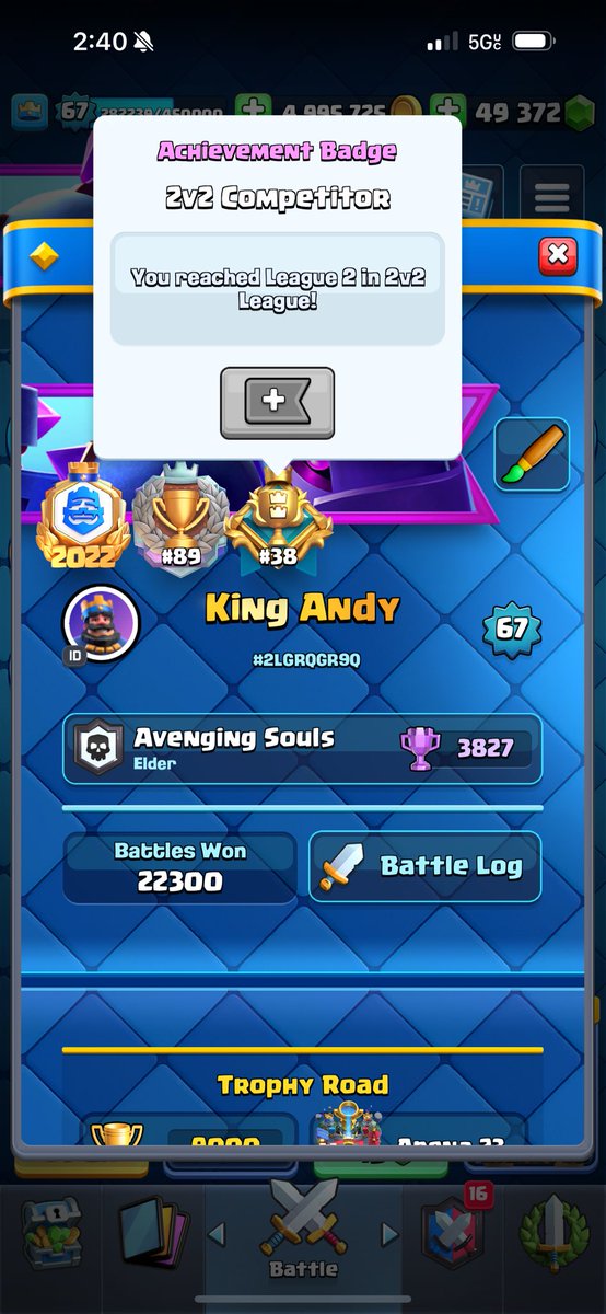 Top 40 with <a href="/KickAshCR/">KickAsh</a>. The most fun I’ve had playing CR in a while. 🙂

Now back to retirement, cya again if this mode ever comes back