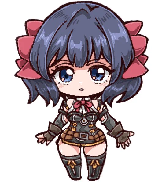 スマホ指描き嘆きの亡霊のティノ