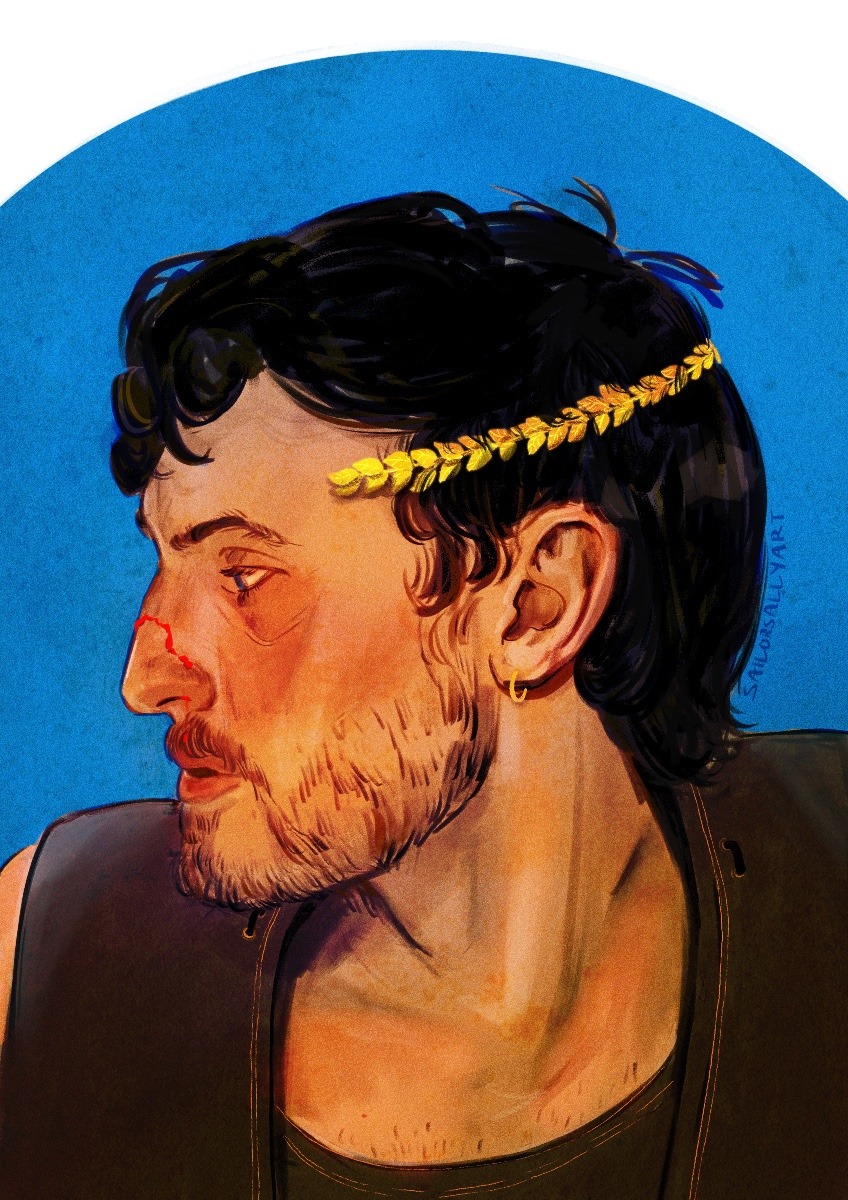 sailorsallyart's tweet image. today on &apos;girl who is obsessed w noses finds a new victim&apos;:
#paulmescal #GladiatorII
#GladiatorII