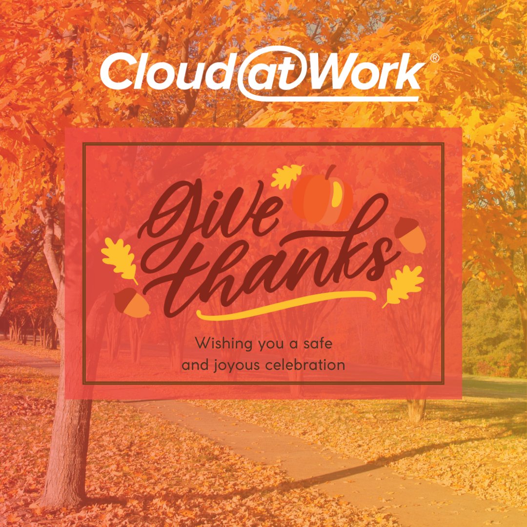 Thank you to our customers and partners for trusting us with your technology needs and inspiring us to innovate and deliver the best solutions. 

To our team, thank you for your endless dedication and commitment to our mission.

Wishing you a warm and joyful Thanksgiving! 🥧🦃