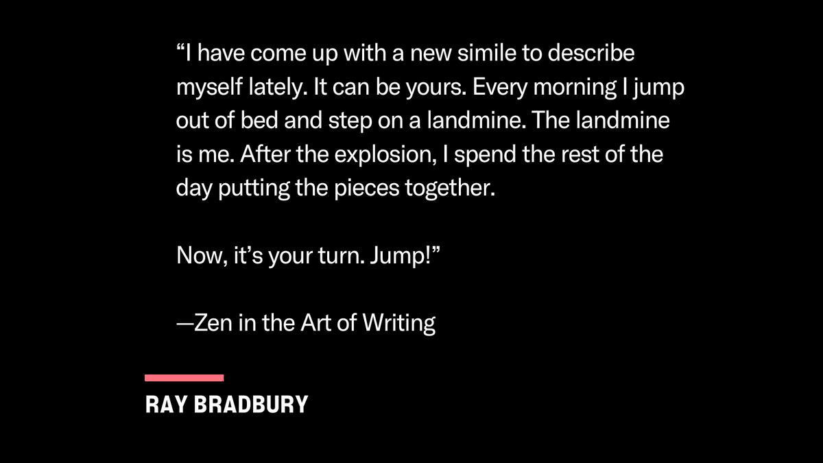 raybradbury's tweet photo. #RayBradbury #WritingWisdomWednesday #FeedYourImagination https://t.co/HZ5XZeZbgL