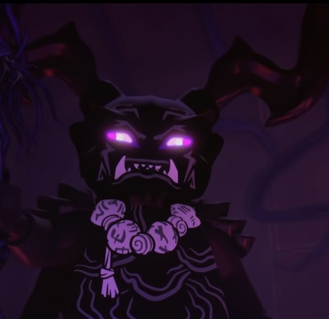 ThePortalMan_'s tweet photo. They added the oni from fortnite into ninjago that is actually crazy https://t.co/q5hwRzk0DY