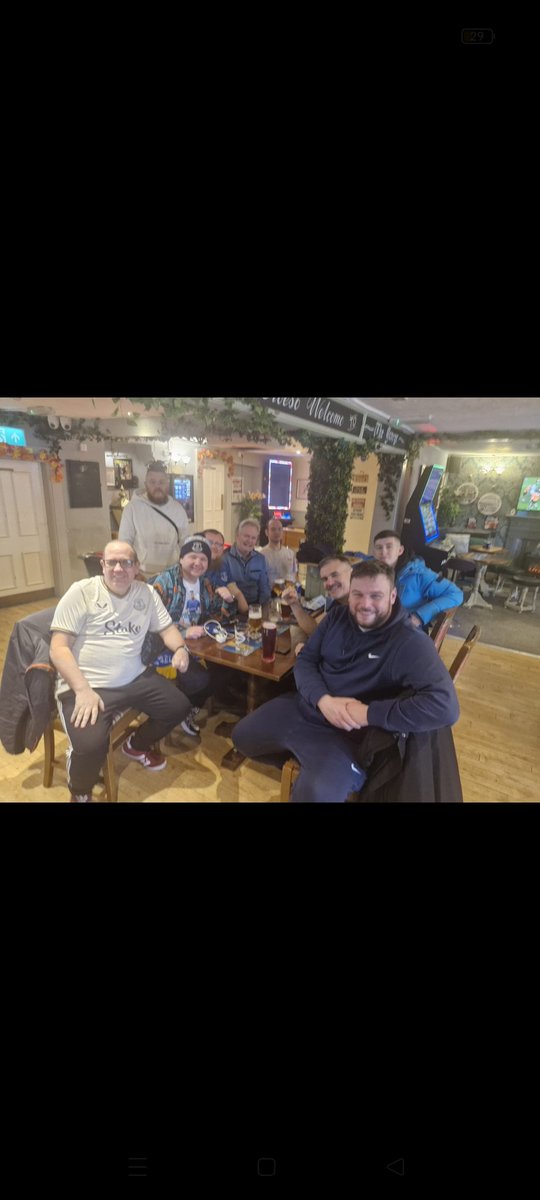 irishtoffees78's tweet photo. 32 set sail for our game @Everton vs @BrentfordFC on Saturday. Some young some old, for what might be their last game at Goodison park. 

We were unfortunate to make it to the game due to our ferry being delayed. As we tried not to let it dampen our spirits. https://t.co/C5o4wJjbJ0