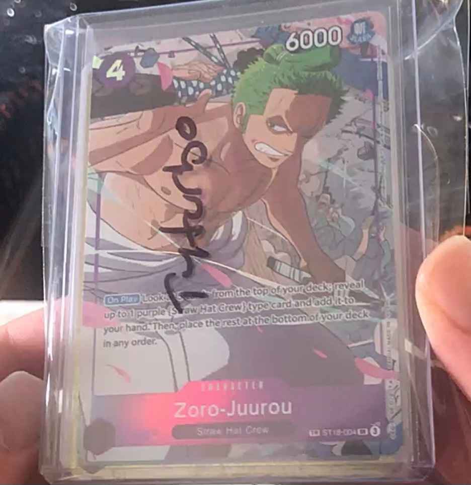 UNCONFIRMED: Zoro-Juurou (ST18-004) will be the Treasure Rare for