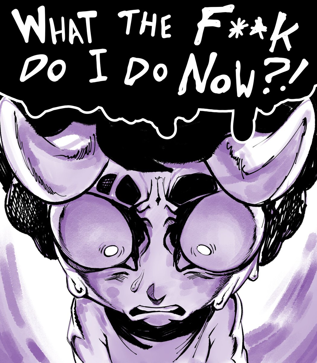 DrawiniK's tweet image. Someone ordered an existential crisis? I didn't... but i still got it. Guess i'll start posting more drawing in the future!