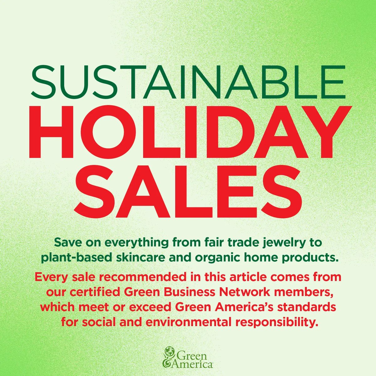 Shop sustainably! 💚 Discover deals on fair trade jewelry, plant-based skincare, and organic home essentials—all from businesses committed to people &amp; the planet. 🌍✨ #GreenLiving #EcoFriendlyShopping#GreenBusinessNetwork

Read More Here : bit.ly/4fYi0p6