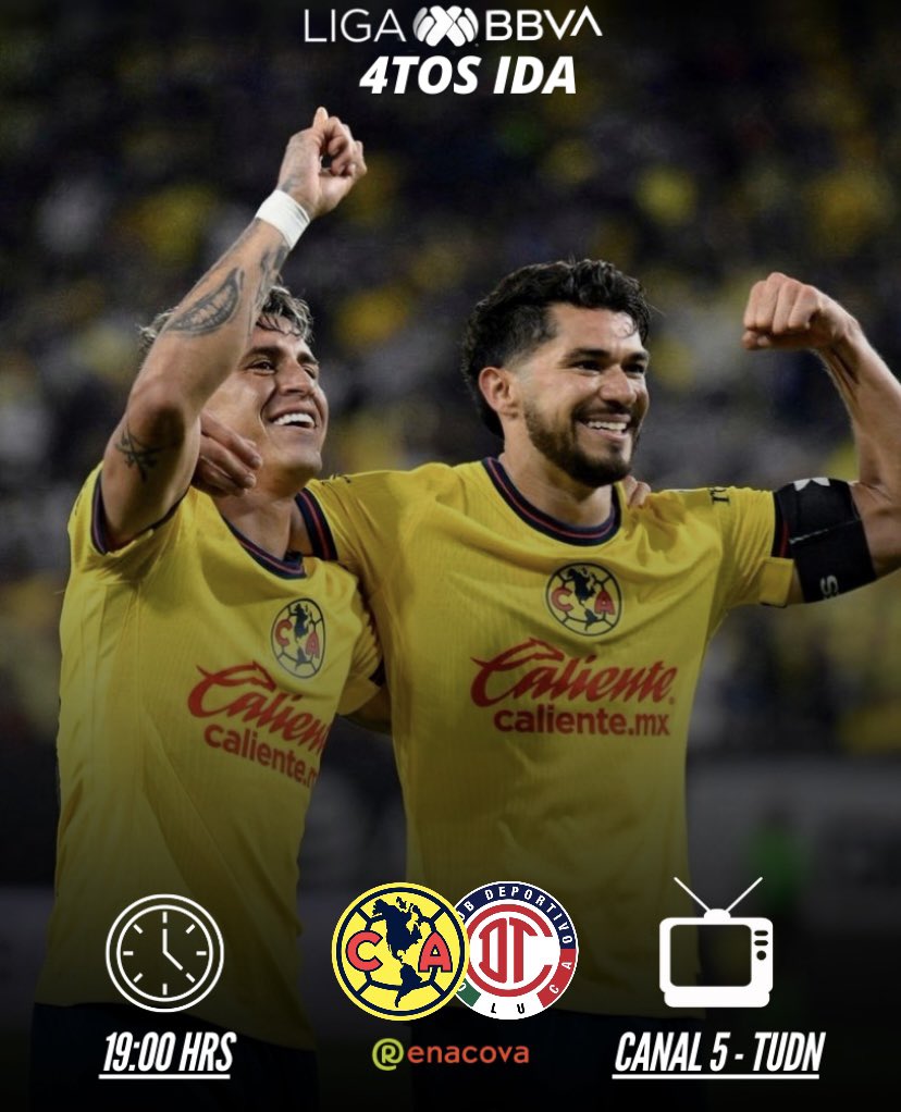 Otra liguilla con el más grande 🦅 

RT SI ESTÁS A MUERTE CON EL BICAMPEÓN DE MÉXICO 💛💙