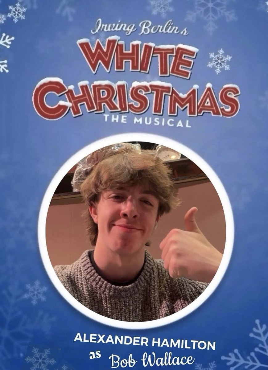 RCSHS_drama's tweet photo. ❄️White Christmas is only 3 weeks away! Time to meet our cast of this holiday classic! https://t.co/cbb29c6nap