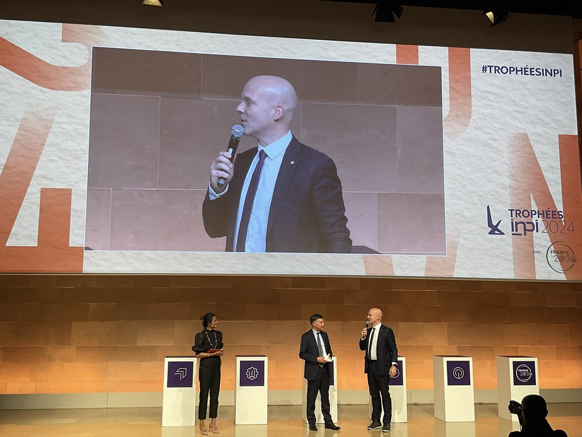 INPI France (@inpifrance) on Twitter photo D’après Bruno BOUYGUES <a href="/BBweeg/">Bruno Bouygues</a>, PDG de GYS :
« On est très fiers! Merci à l’Inpi pour ce prix qui touche toutes les équipes. Je rapporterai ce prix demain dans l'usine avec une grande fierté ! »
#TrophéesINPI #innovation #PropriétéIndustrielle #brevet #marque #PI D’après Bruno BOUYGUES <a href="/BBweeg/">Bruno Bouygues</a>, PDG de GYS :
« On est très fiers! Merci à l’Inpi pour ce prix qui touche toutes les équipes. Je rapporterai ce prix demain dans l'usine avec une grande fierté ! »
#TrophéesINPI #innovation #PropriétéIndustrielle #brevet #marque #PI