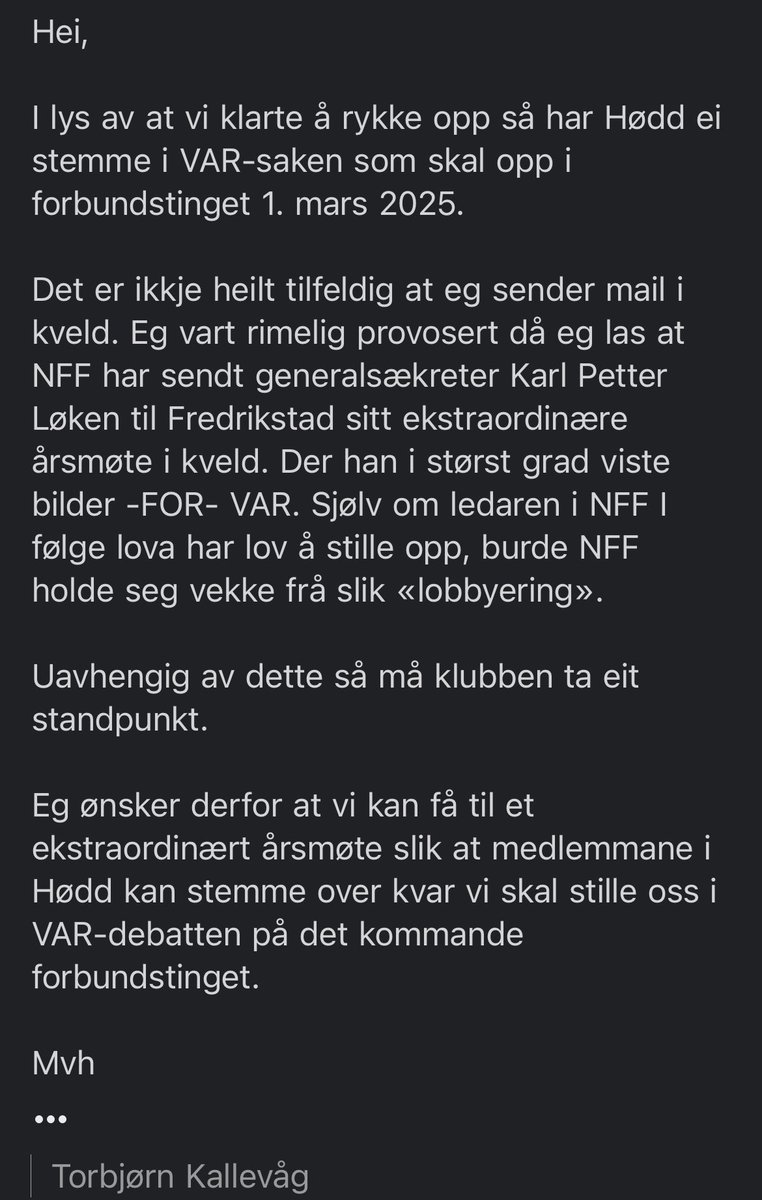 Torbjørn Kallevåg tweet media