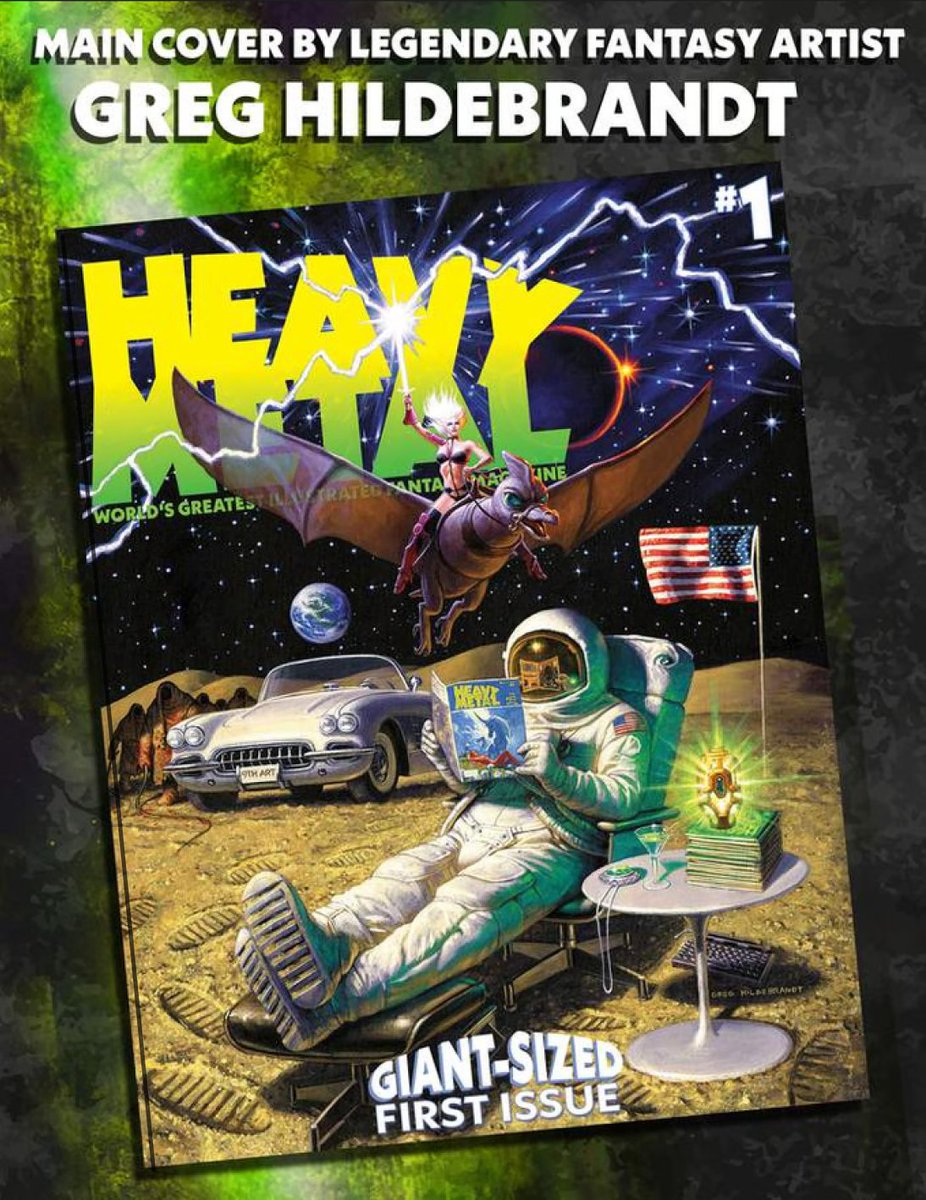 The Kickstarter Only - Limited Edition - Greg Hildebrandt Hard Cover Collectable is by far the most sought after premium product on the Kickstarter. 

Absolutely zero AI on this masterpiece. 😍