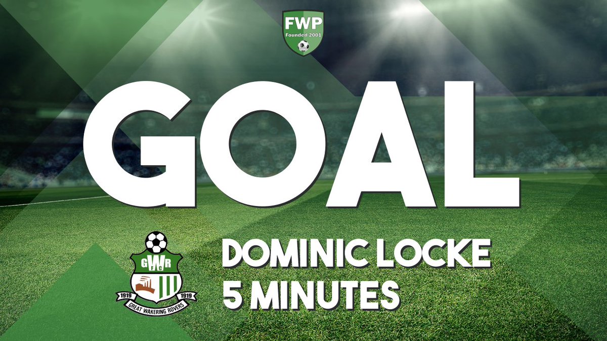 CORRECTION: Great Wakering Rovers goal - Dominic Locke (5') fwp.co/cz5cW8
