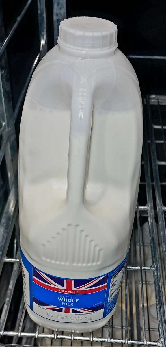 Hi <a href="/AldiUK/">Aldi Stores UK</a> , 
I have questions:
1. Is this Bill Gates Frankenstein milk, or normal milk from proper, natural, farting cows?
2. Will the Frankenstein milk be labelled differently, maybe with a TOXIC! label? ☣️
3. Do you still want my weekly shopping custom?
Thanks
Alan
