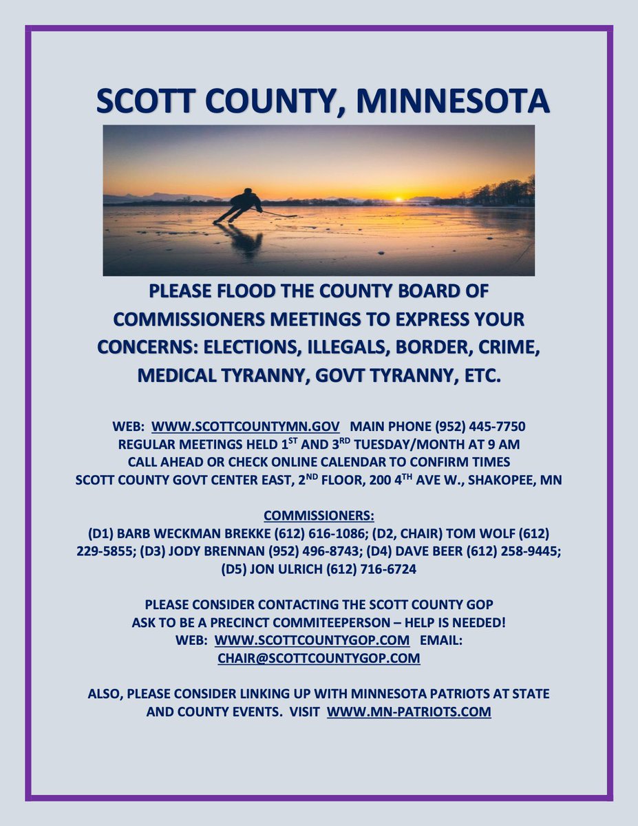 MrSausageGet's tweet photo. @bennyjohnson @Kimberl82111287 #ScottCounty #Minnesota ⬇️⬇️ https://t.co/eo1l7HVY5u