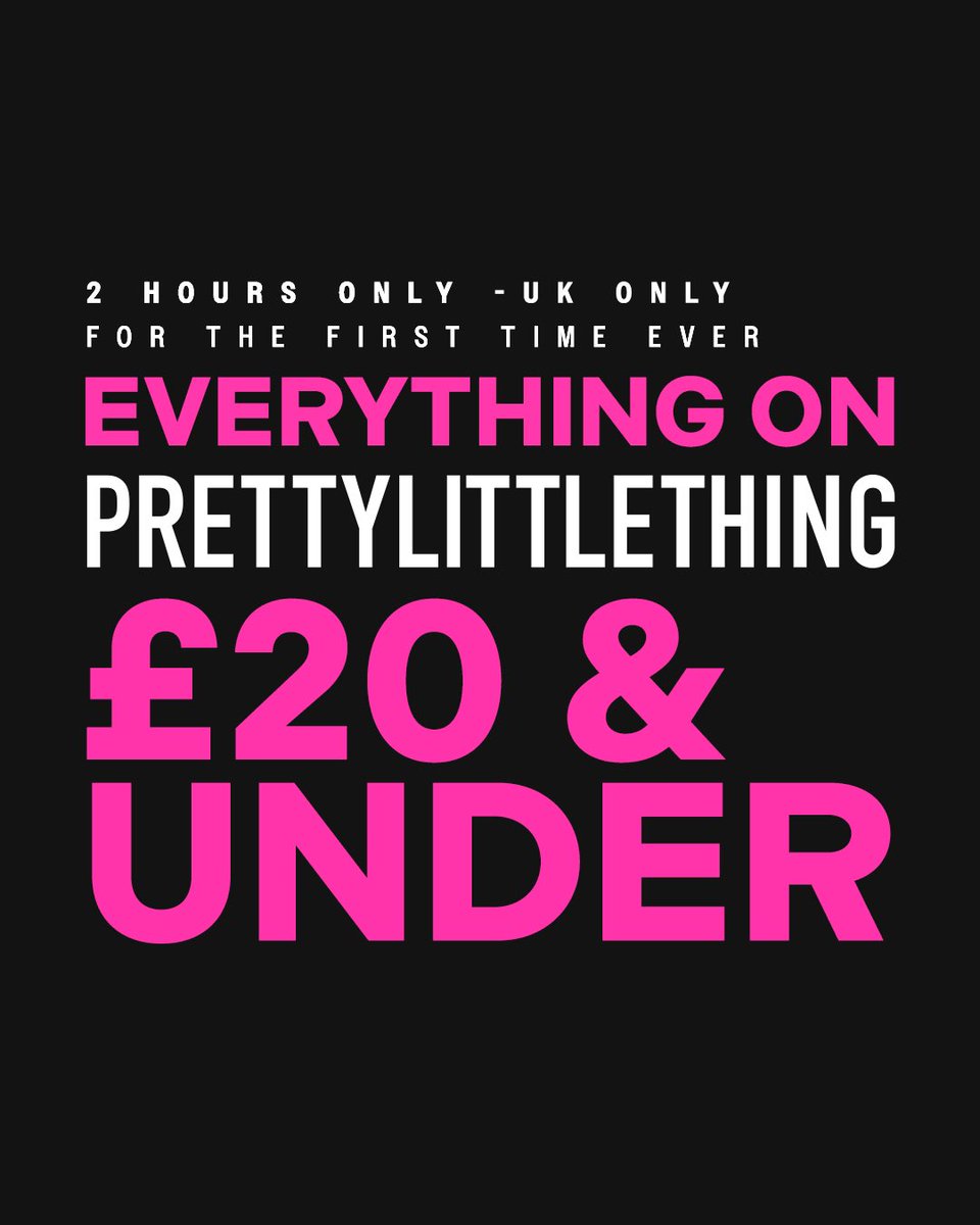 PrettyLittleThing tweet media