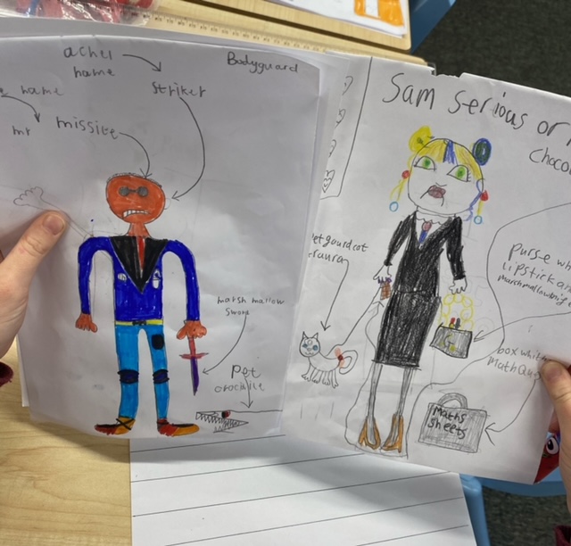 williamstonps's tweet photo. P3KM have been using skills in literacy, maths & expressive arts to collaborate in writing and illustrating a story. The story brings together learning about measure and is inspired by our IDL focus of food this term. We are excited to see the finished book! #mathsthroughstories https://t.co/eomHJLYc5m