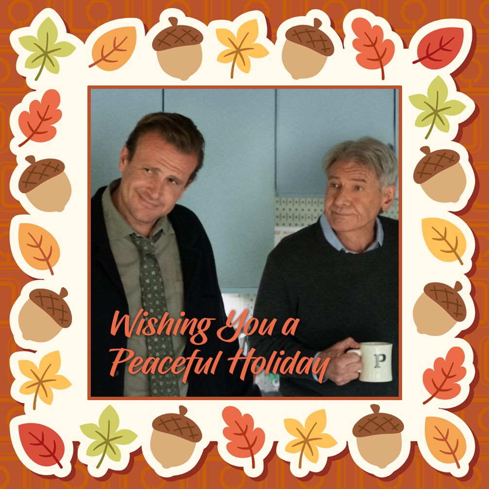 As we gather with our families this week, we just want to say thank you! 

We are so grateful for the visionary work of our creative clients. 

And we figured an image from our friends at "Shrinking" might be appropriate. 

Be gentle with yourselves and each other. #givethanks