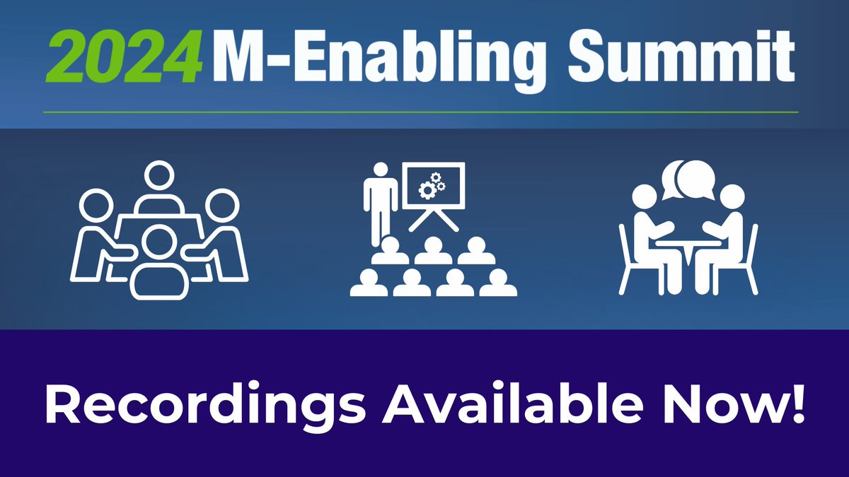 mEnablingSummit's tweet photo. Catch the Highlights: M-Enabling Summit 2024 Post-Recordings Available Now!
What an unforgettable M-Enabling Summit 2024!
Relive the moments here: https://t.co/XuKomu55Xj
#AccessibilityCommunity #mEnabling24 https://t.co/2BfQEhkpDX