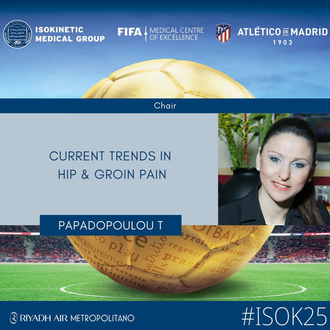 Dr Dora Papadopoulou (@dora_sportmed) on Twitter photo Have you checked the #isoK25 <a href="/IsokineticMed/">Isokinetic</a> <a href="/footballmed/">Isokinetic Conference</a> lineup?
This is the place to be for innovation in football medicine & beyond!
Join us for the 32nd Edition: New Frontiers <a href="/Metropolitano/">Riyadh Air Metropolitano</a>
📅 3-5 May 2025
🔗 isokineticconference.com/isok25-timetab…
#NotToBeMissed
#SeeYouInMadrit Have you checked the #isoK25 <a href="/IsokineticMed/">Isokinetic</a> <a href="/footballmed/">Isokinetic Conference</a> lineup?
This is the place to be for innovation in football medicine & beyond!
Join us for the 32nd Edition: New Frontiers <a href="/Metropolitano/">Riyadh Air Metropolitano</a>
📅 3-5 May 2025
🔗 isokineticconference.com/isok25-timetab…
#NotToBeMissed
#SeeYouInMadrit