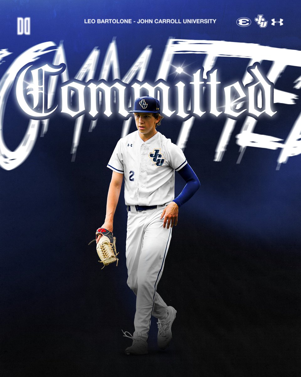 Leo Bartolone (@leob876) on Twitter photo I am very excited to announce my commitment to John Carroll University!
#GoBluestreaks⚡️
<a href="/SEHS_BASEBALL/">St. Edward Baseball</a>
<a href="/PremierOH17u/">Premier OH 17U (Pastors/Bores)</a>
<a href="/jcu_baseball/">John Carroll Baseball</a> I am very excited to announce my commitment to John Carroll University!
#GoBluestreaks⚡️
<a href="/SEHS_BASEBALL/">St. Edward Baseball</a>
<a href="/PremierOH17u/">Premier OH 17U (Pastors/Bores)</a>
<a href="/jcu_baseball/">John Carroll Baseball</a>