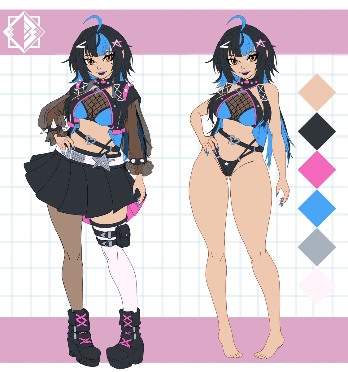 raas_art's tweet photo. #Adoptable

Selling for a Flat $90 usd with Edits. Nude Variant will be in Final Image. If you want it as a vtuber model I can convert it but there'll be a fee. 

Anyway. First come, First Serve. https://t.co/dGIvCPg5kX