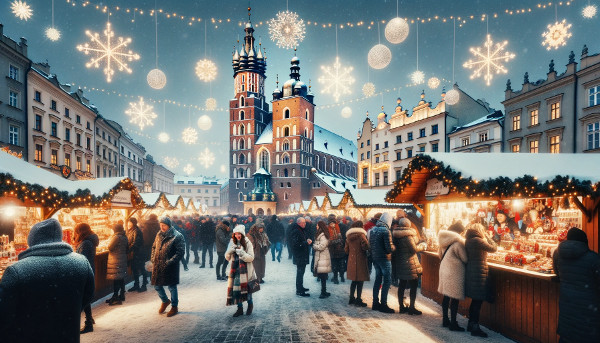 KrakowTOP's tweet image. 1/10 🎄 Thinking of visiting Krakow in December? You're in for a treat!  The city transforms into a winter wonderland with plenty of festive  activities. Here's our guide to the best things to do: #KrakowTOP  #KrakowInDecember