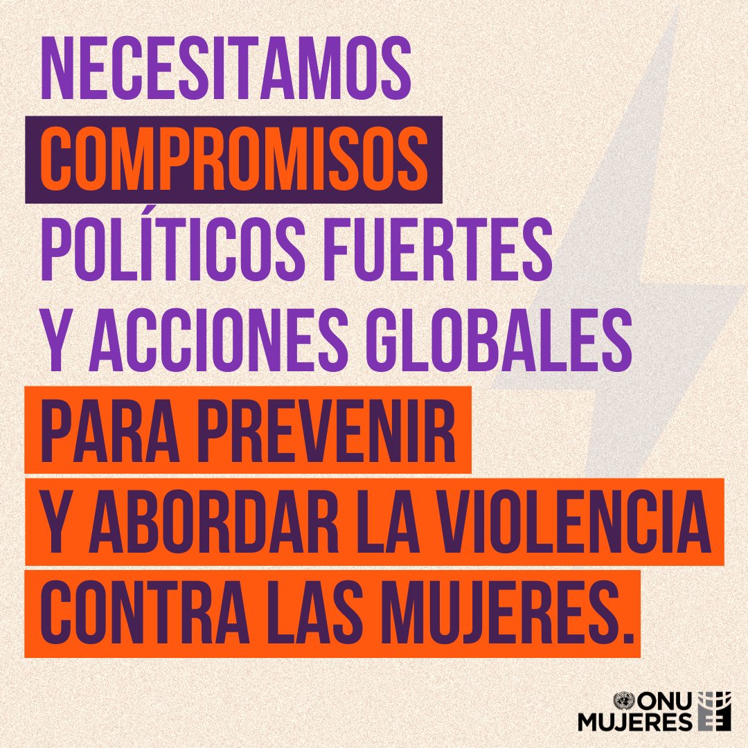 ✋ Pidamos a nuestros gobiernos incrementar el financiamiento y apoyo a largo plazo a las organizaciones de derechos de las mujeres. #ÚNETE #NoHayExcusa #16días