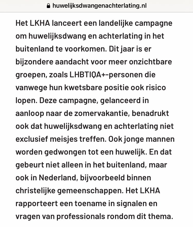 Payperback's tweet photo. Opmerkelijk: de site over huwelijkse dwang en achterlating noemt nergens de Islam maar wel meermaals christelijke milieus #Dochterregeling #FemmesForFreedom #LKHA https://t.co/AYKGZz0yFL