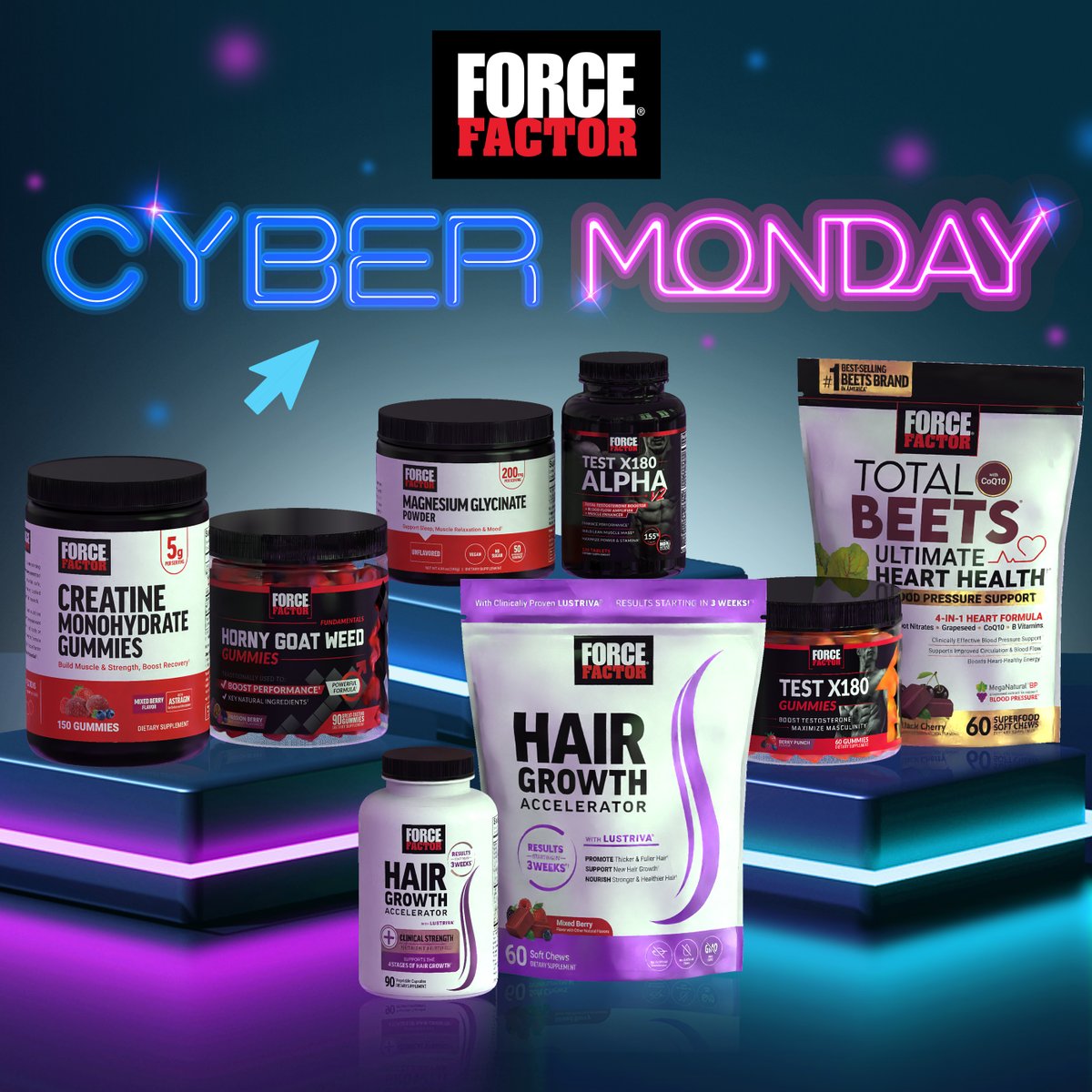 Cyber Monday is here, and the savings are live on Amazon! 🛒💻 Don’t miss out on amazing deals on your favorite supplements.