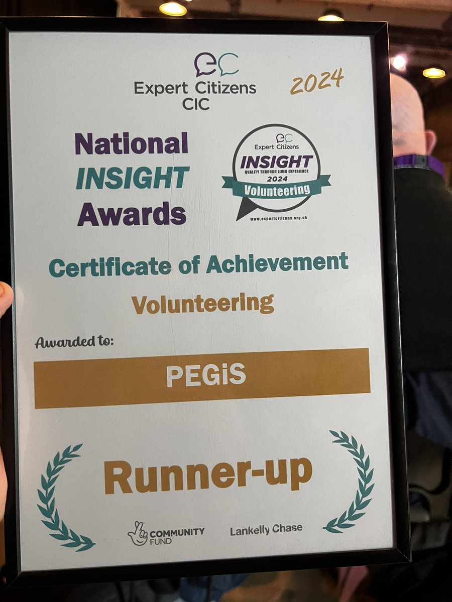 PegisStoke's tweet image. If your brave enough to think you can change the world then very often you will.
Today we won this at the @ExpertCitizens we are beyond proud. Sometimes being the one to say stop we have it wrong is hard. This tells us we have it right. The system must be family lead always
