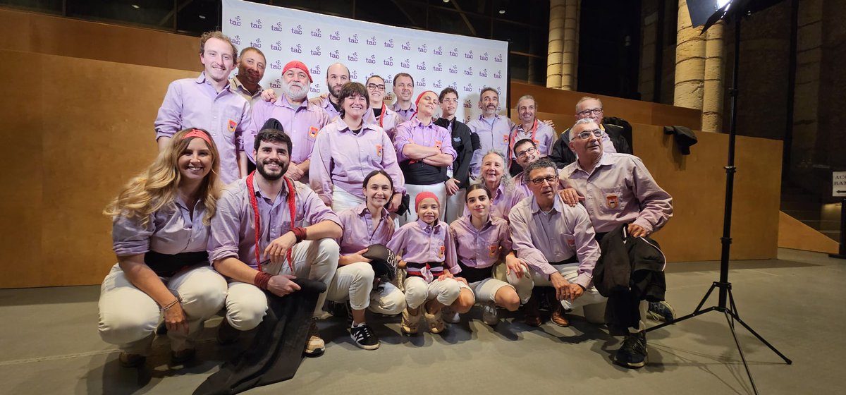 👏🏼 Hem participat a la Gala del 15è aniversari de <a href="/tac12_tv/">TAC 12</a>. Per molts anys més d'una televisió pública i al servei de la qualitat periodística, al nivell que es mereix el Camp de Tarragona!

#AllòQueVolem #castells